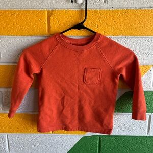 Orange Kids Long Sleeve and Pants Set